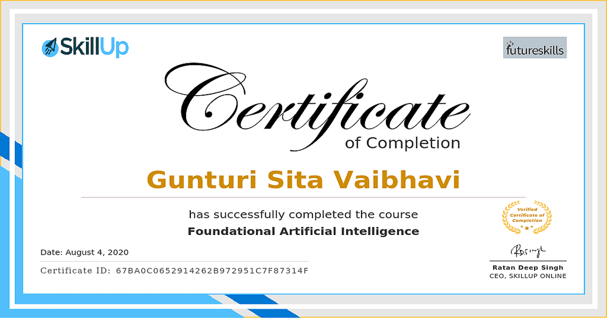 Certificate Image